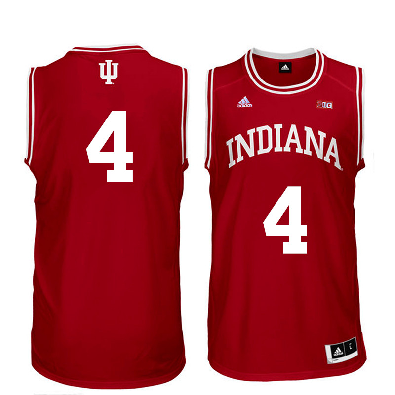Men Indiana Hoosiers #4 Victor Oladipo College Basketball Jerseys Sale-Red